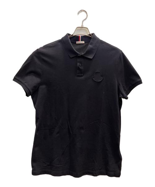 MONCLER（モンクレール）MONCLER (モンクレール) ポロシャツ ネイビー サイズ:Мの古着・服飾アイテム