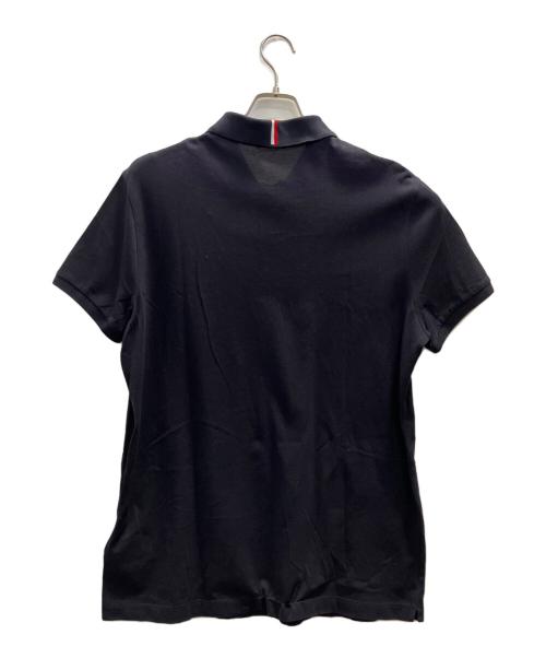 MONCLER（モンクレール）MONCLER (モンクレール) ポロシャツ ネイビー サイズ:Мの古着・服飾アイテム