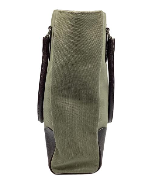 PRADA（プラダ）PRADA (プラダ) キャンバストートバッグ カーキの古着・服飾アイテム