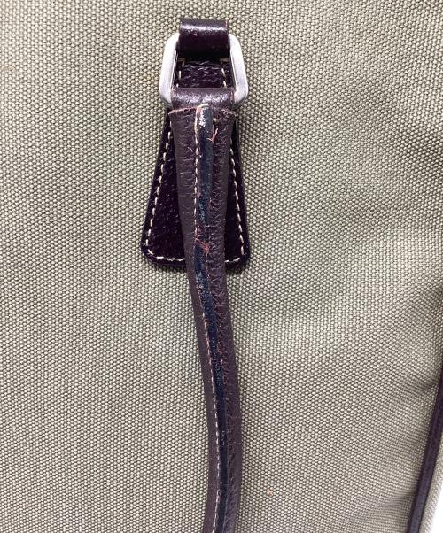 PRADA（プラダ）PRADA (プラダ) キャンバストートバッグ カーキの古着・服飾アイテム