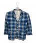 COMME des GARCONS HOMME PLUS（コムデギャルソンオムプリュス）の古着「チェックテーラードジャケット」｜ネイビー
