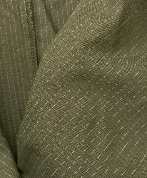 Yarmo（ヤーモ）Yarmo (ヤーモ) コットンラップコート オリーブ サイズ:-の古着・服飾アイテム