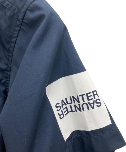 MOUNTAIN RESEARCH（マウンテンリサーチ）MOUNTAIN RESEARCH (マウンテンリサーチ) Fishermans Shirt S/S ネイビー サイズ:Lの古着・服飾アイテム