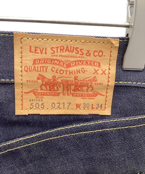 LEVI'S VINTAGE CLOTHING（リーバイス ビンテージ クロージング）LEVI'S VINTAGE CLOTHING (リーバイス ビンテージ クロージング) 復刻551ZXX 505ダブルネームデニムパンツ インディゴ サイズ:W30×L34の古着・服飾アイテム