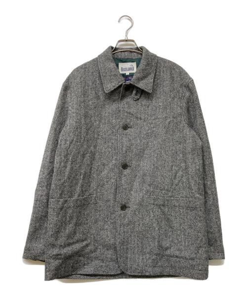 musselburgh（マッセルバラ）musselburgh (マッセルバラ) カントリージャケット グレー サイズ:Lの古着・服飾アイテム