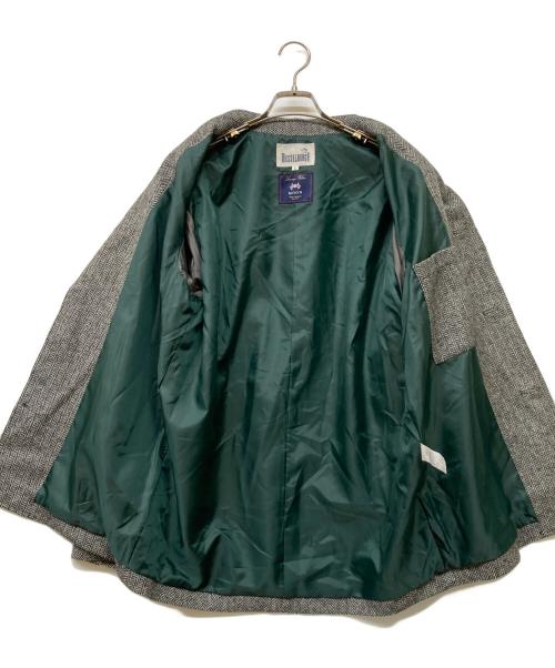 musselburgh（マッセルバラ）musselburgh (マッセルバラ) カントリージャケット グレー サイズ:Lの古着・服飾アイテム