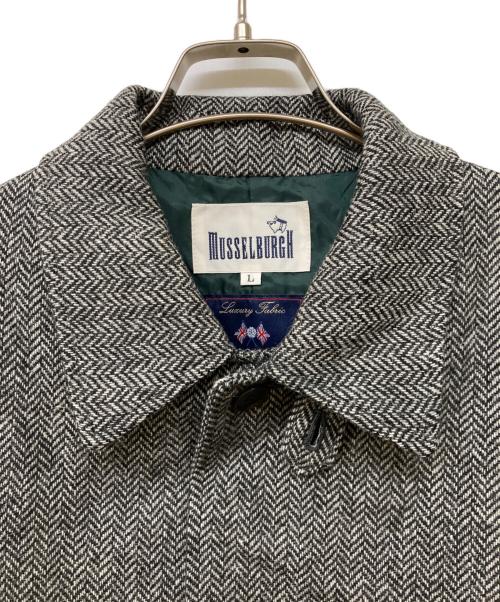 musselburgh（マッセルバラ）musselburgh (マッセルバラ) カントリージャケット グレー サイズ:Lの古着・服飾アイテム