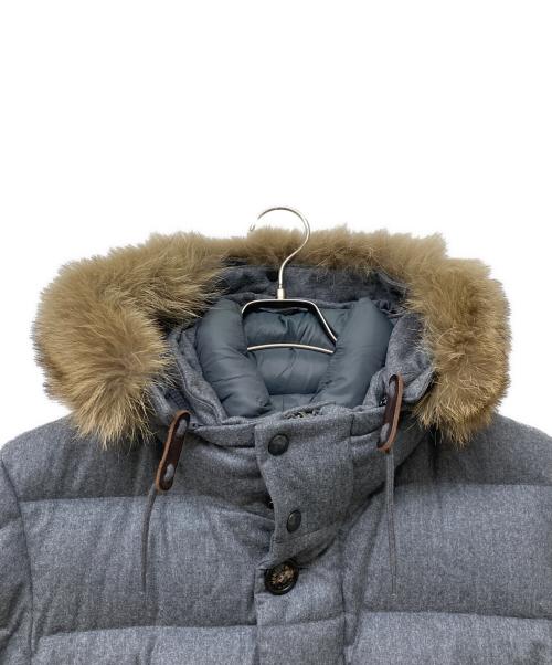MONCLER（モンクレール）MONCLER (モンクレール) RETHEL ダウンジャケット グレー サイズ:3の古着・服飾アイテム
