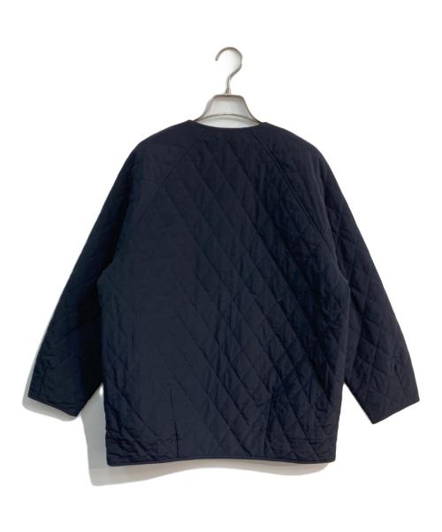 URBAN RESEARCH DOORS（アーバンリサーチドアーズ）URBAN RESEARCH DOORS (アーバンリサーチドアーズ) カポックキルトミドルジャケット ネイビー サイズ:Mの古着・服飾アイテム