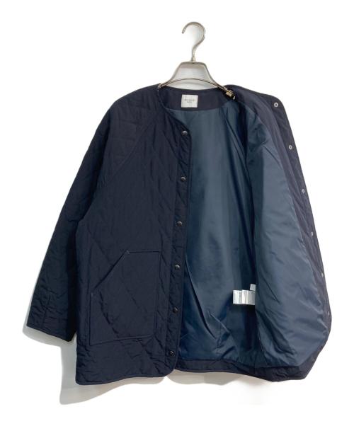 URBAN RESEARCH DOORS（アーバンリサーチドアーズ）URBAN RESEARCH DOORS (アーバンリサーチドアーズ) カポックキルトミドルジャケット ネイビー サイズ:Mの古着・服飾アイテム