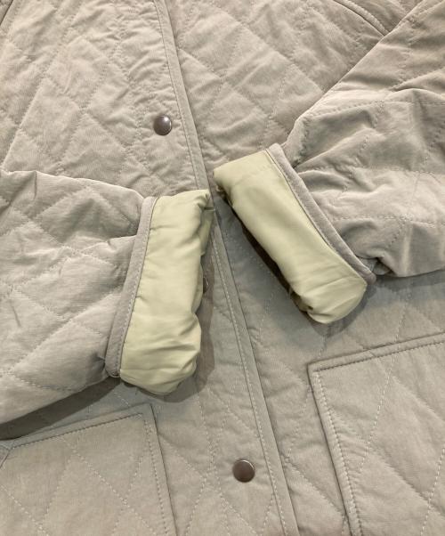 URBAN RESEARCH DOORS（アーバンリサーチドアーズ）URBAN RESEARCH DOORS (アーバンリサーチドアーズ) カポックキルトミドルジャケット カーキ サイズ:Mの古着・服飾アイテム