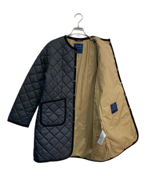 LAVENHAM（ラベンハム）LAVENHAM (ラベンハム) CONTRAST CORNARD COAT グレー サイズ:8の古着・服飾アイテム