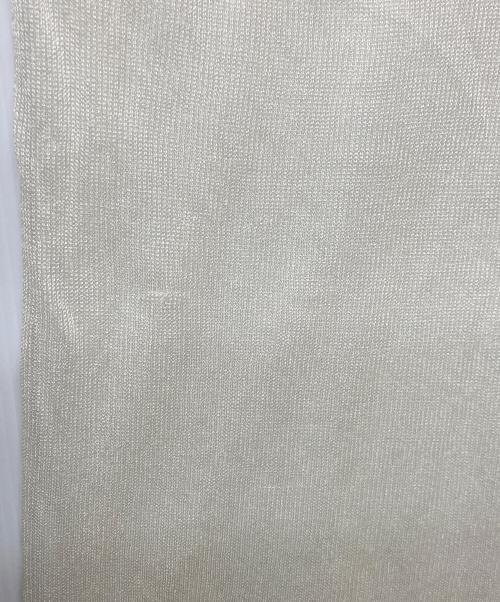 uca（ウカ）uca (ウカ) アルパカブレンドドッキングニットワンピース ホワイト サイズ:FREEの古着・服飾アイテム