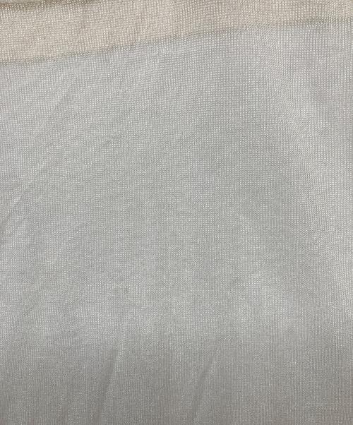 uca（ウカ）uca (ウカ) アルパカブレンドドッキングニットワンピース ホワイト サイズ:FREEの古着・服飾アイテム