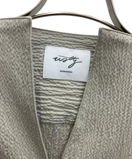 Waltz AKIRA NAKA（ワルツ アキラ ナカ）Waltz AKIRA NAKA (ワルツ アキラ ナカ) バックオープンドレス グレー サイズ:SIZE1 未使用品の古着・服飾アイテム