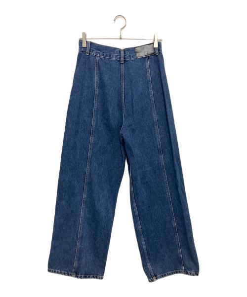 OHOTORO（オオトロ）OHOTORO (オオトロ) curve wide jeans インディゴ サイズ:Mの古着・服飾アイテム