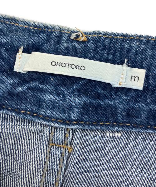 OHOTORO（オオトロ）OHOTORO (オオトロ) curve wide jeans インディゴ サイズ:Mの古着・服飾アイテム