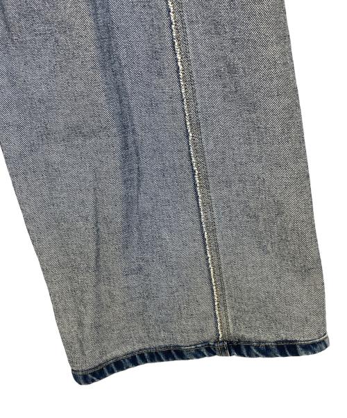 OHOTORO（オオトロ）OHOTORO (オオトロ) curve wide jeans インディゴ サイズ:Mの古着・服飾アイテム