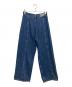 OHOTORO (オオトロ) curve wide jeans インディゴ サイズ:M：7000円