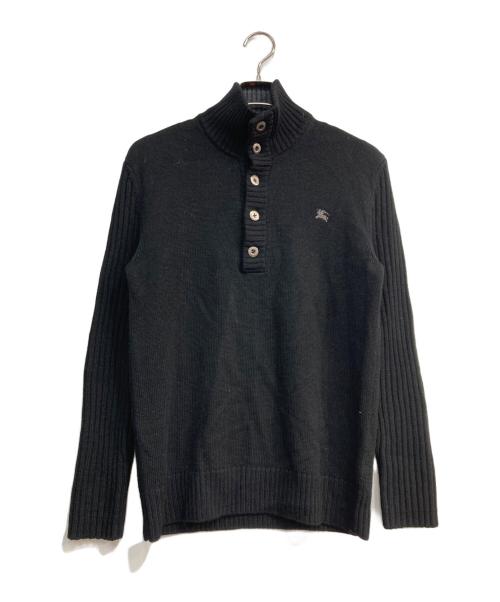 BURBERRY BLACK LABEL（バーバリーブラックレーベル）BURBERRY BLACK LABEL (バーバリーブラックレーベル) ハイネックニット　BMT43-310-09 ブラック サイズ:2の古着・服飾アイテム