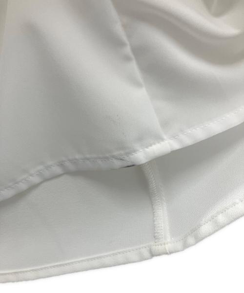 JUSGLITTY（ジャスグリッティー）JUSGLITTY (ジャスグリッティー) ケープ風ブラウス ホワイト サイズ:SIZE 2の古着・服飾アイテム