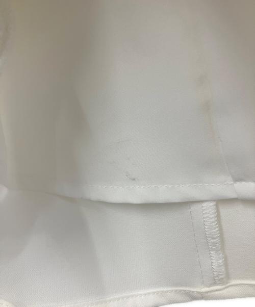 JUSGLITTY（ジャスグリッティー）JUSGLITTY (ジャスグリッティー) ケープ風ブラウス ホワイト サイズ:SIZE 2の古着・服飾アイテム