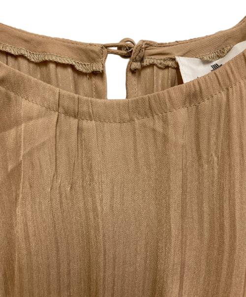 LANVIN en Bleu（ランバンオンブルー）LANVIN en Bleu (ランバンオンブルー) ブラウスワンピース ベージュ サイズ:SIZE 38の古着・服飾アイテム