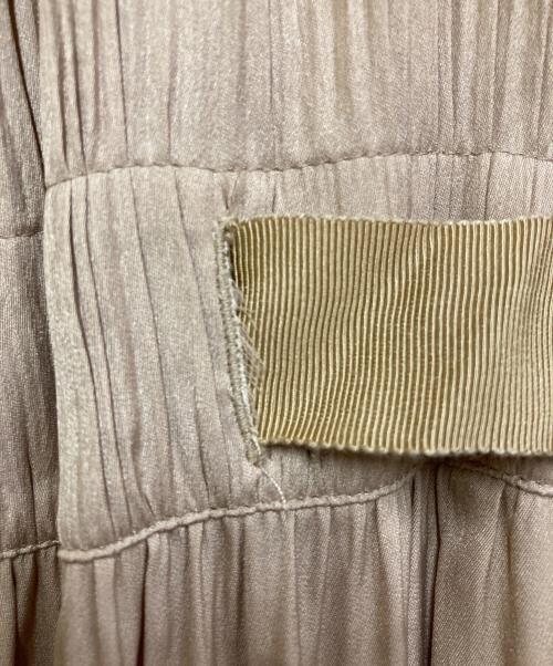 LANVIN en Bleu（ランバンオンブルー）LANVIN en Bleu (ランバンオンブルー) ブラウスワンピース ベージュ サイズ:SIZE 38の古着・服飾アイテム