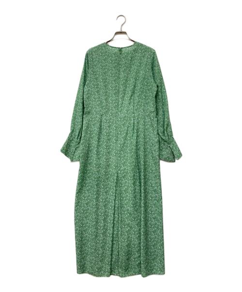 STEVEN ALAN（スティーブンアラン）STEVEN ALAN (スティーブンアラン) FLOWER PRINT DRESS グリーン サイズ:Mの古着・服飾アイテム