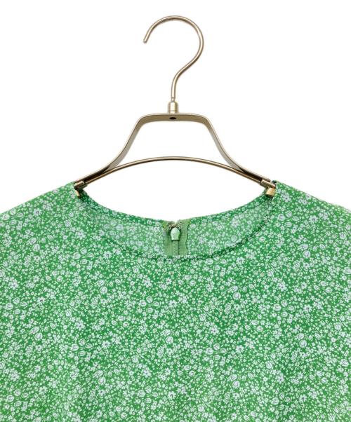 STEVEN ALAN（スティーブンアラン）STEVEN ALAN (スティーブンアラン) FLOWER PRINT DRESS グリーン サイズ:Mの古着・服飾アイテム