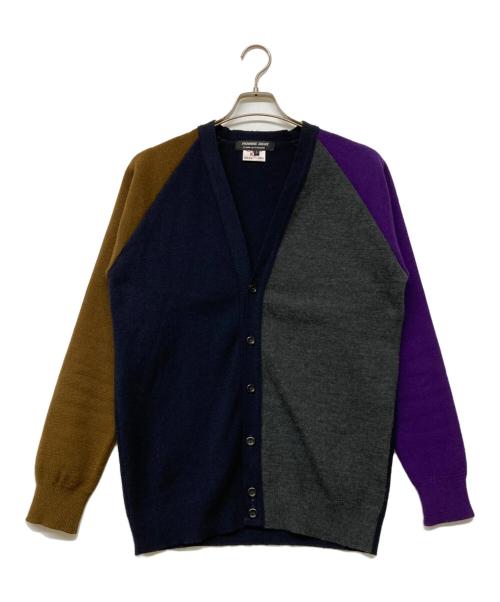 COMME des GARCONS HOMME DEUX（コムデギャルソン オム ドゥ）COMME des GARCONS HOMME DEUX (コムデギャルソン オム ドゥ) Charles Kirk (チャールズ カーク) アクリルカーディガン ネイビー サイズ:Lの古着・服飾アイテム