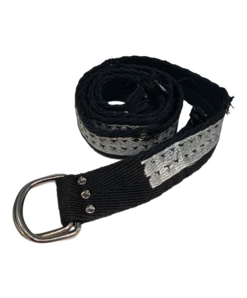 PPFM（ピーピーエフエム）PPFM (ピーピーエフエム) 00s Y2K BONDAGE PANTS インディゴ サイズ:-の古着・服飾アイテム