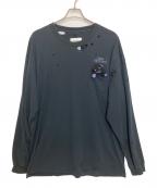 doubletダブレット）の古着「T-SHIRT WITH MY FRIEND」｜ブラック