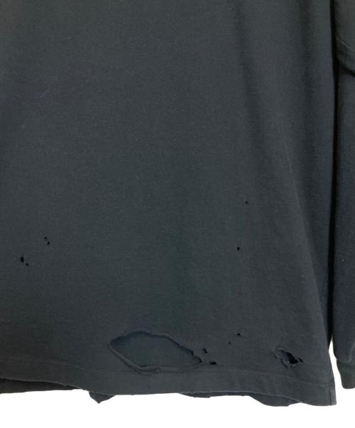 doublet（ダブレット）doublet (ダブレット) T-SHIRT WITH MY FRIEND ブラック サイズ:Lの古着・服飾アイテム