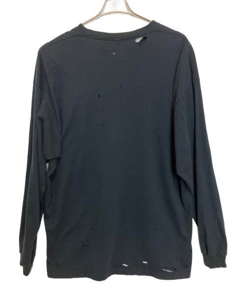 doublet（ダブレット）doublet (ダブレット) T-SHIRT WITH MY FRIEND ブラック サイズ:Lの古着・服飾アイテム