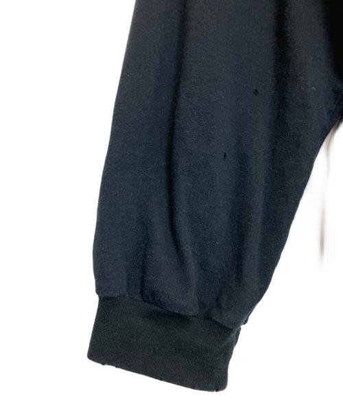 doublet（ダブレット）doublet (ダブレット) T-SHIRT WITH MY FRIEND ブラック サイズ:Lの古着・服飾アイテム