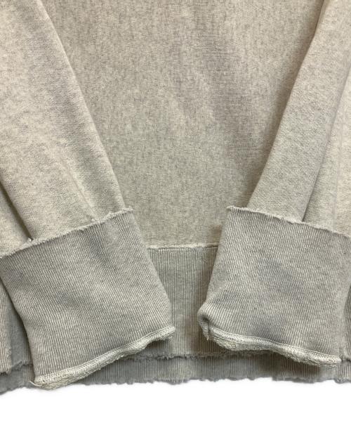 ANCELLM（アンセルム）ANCELLM (アンセルム) CRASH SWEAT SHIRT ライトグレー サイズ:2の古着・服飾アイテム