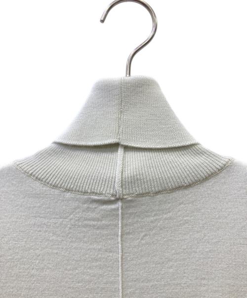 AK+1（エーケーワン）AK+1 (エーケーワン) 五分袖ハイネックニット アイボリー サイズ:36の古着・服飾アイテム