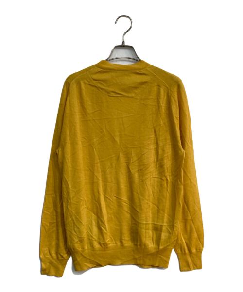 sacai（サカイ）sacai (サカイ) Vネックカーディガン　12-00340M イエロー サイズ:2の古着・服飾アイテム