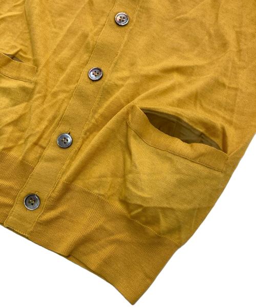 sacai（サカイ）sacai (サカイ) Vネックカーディガン　12-00340M イエロー サイズ:2の古着・服飾アイテム