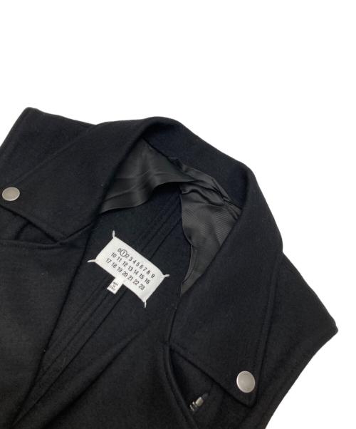 Maison Martin Margiela（メゾンマルタンマルジェラ）Maison Martin Margiela (メゾンマルタンマルジェラ) ロングジレ ブラック サイズ:42の古着・服飾アイテム