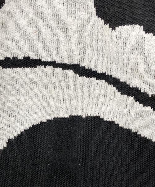 Lui's（ルイス）Lui's (ルイス) フラワーニット ブラック サイズ:Fの古着・服飾アイテム