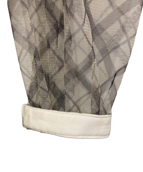 EmiriaWiz（エミリアウィズ）EmiriaWiz (エミリアウィズ) チュールシャツワンピース ホワイト サイズ:M 未使用品の古着・服飾アイテム