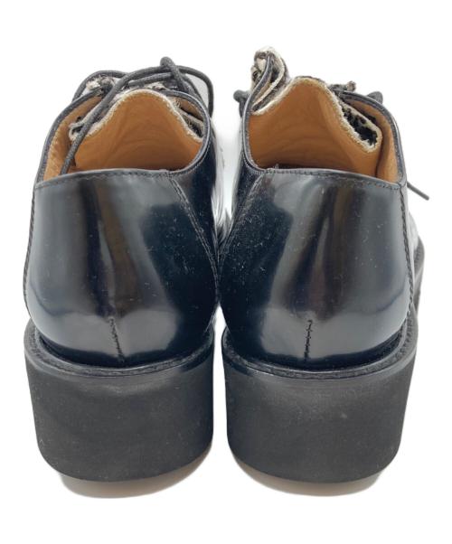 PASCUCCI（パスクッチ）PASCUCCI (パスクッチ) ゼブラチロリアンシューズ ブラック サイズ:37の古着・服飾アイテム