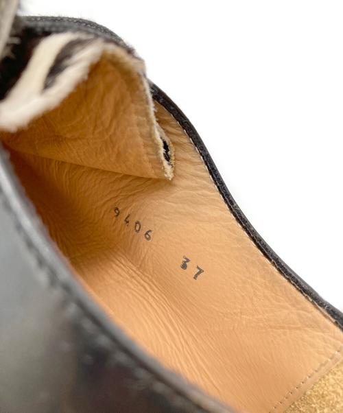 PASCUCCI（パスクッチ）PASCUCCI (パスクッチ) ゼブラチロリアンシューズ ブラック サイズ:37の古着・服飾アイテム