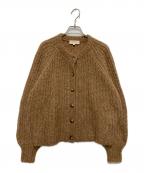LA MAILLE SEZANEラ マイユ セザンヌ）の古着「ニットカーディガン」｜キャメル
