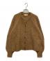 LA MAILLE SEZANE（ラ マイユ セザンヌ）の古着「ニットカーディガン」｜キャメル