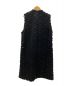 noir kei ninomiya (ノワール ケイ ニノミヤ) フラワーフェイクファーベスト ブラック サイズ:S：28000円