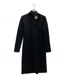 BOTTEGA VENETA（ボッテガベネタ）の古着「ニットワンピース」｜ブラック