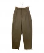 LOEFFロエフ）の古着「TW ナロー ボンタンパンツ」｜グリーン